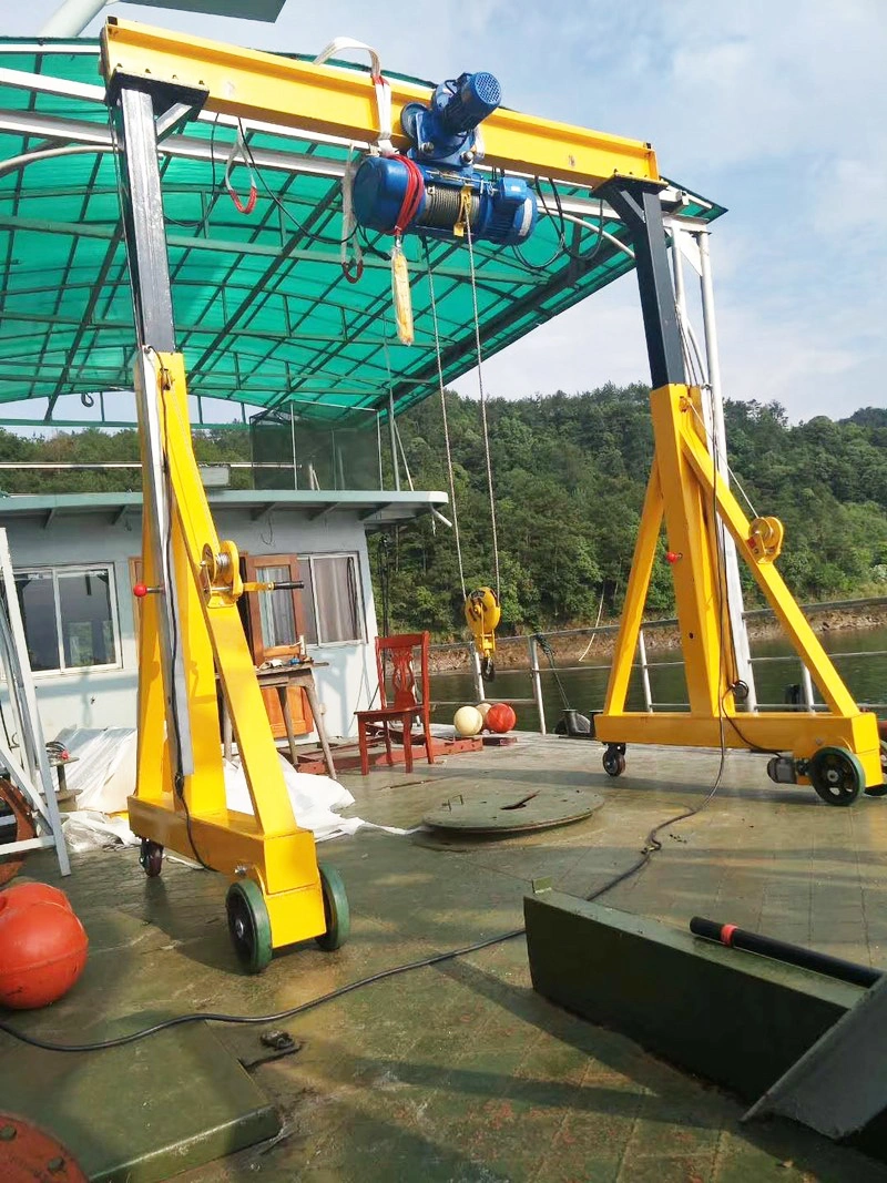 Mobile Gantry Non-Rail Portable Gantry Crane 0.5t ~20t