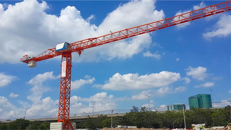 60m Jib Maxload 8 Ton Topless Tower Crane