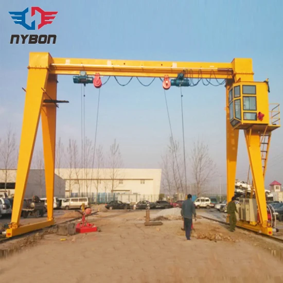 Un fabricant chinois fournit une grue à portique électrique de 10 tonnes