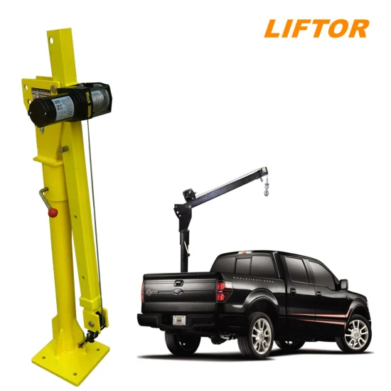 Liftor 500/1000kg 2000lbs Japon Mini-ramassage électrique hydraulique mobile Jib RC Grue portative montée sur camion Grue araignée sur chenilles en bois Ztc250V531 Prix de vente