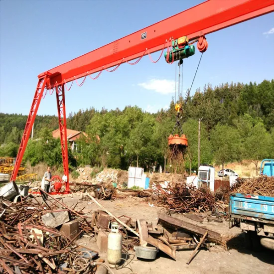 10 tonnes de matériel d'épaississement de grue à portique électrique industrielle